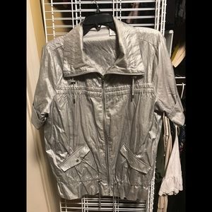 Chico’s Silver Jacket
